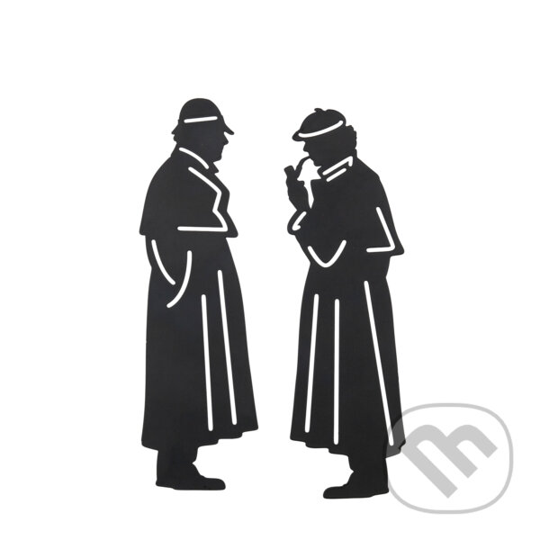 Levně The Reading Room - Sherlock Holmes - sada 2 mosadzných záložiek