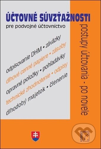 Levně Účtovné súvzťažnosti pre podnikateľov v PÚ (Postupy účtovania podnikateľa) - kniha z kategorie Účtovníctvo a dane