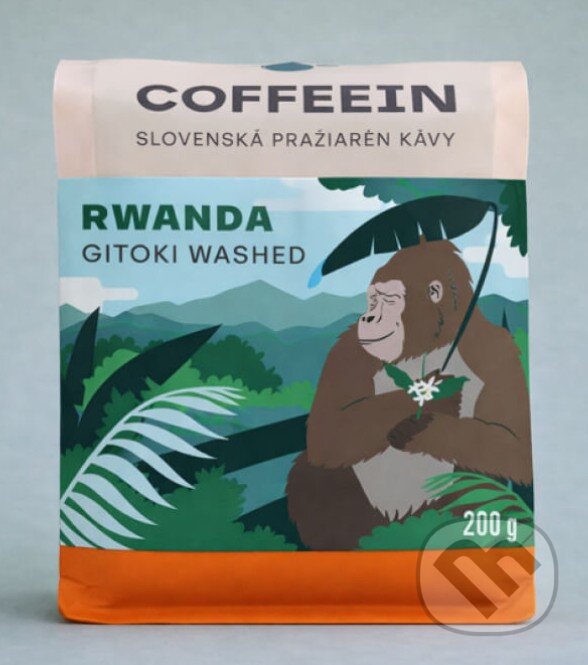 Kávy a čaje: Rwanda Gitoki washed (COFFEEIN). COFFEEIN