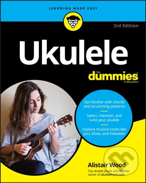 Kniha: Ukulele For Dummies (Alistair Wood). , 2020