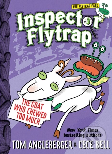 Levně Inspector Flytrap in the Goat Who Chewed Too Much - Angleberger Tom - kniha z kategorie Beletria