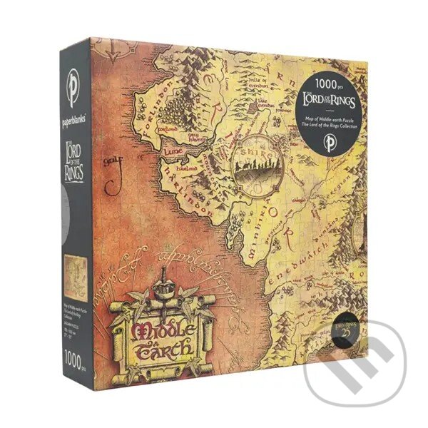 Paperblanks - puzzle Map of Middle-earth