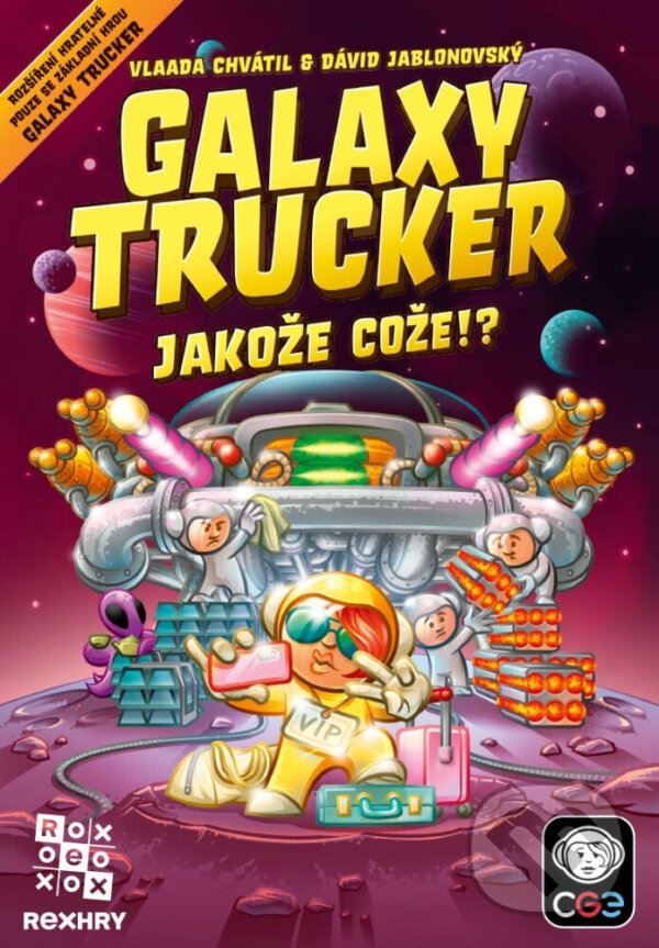 Levně Galaxy Trucker: Druhé, vytuněné vydání - Jakože cože!? - hra z kategorie Ostatné