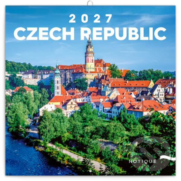 Levně NOTIQUE Poznámkový kalendář Czech republic (Česká republika) 2027