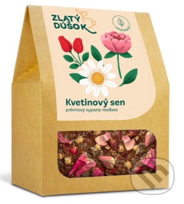 Kávy a čaje: Zlatý Dúšok - Kvetinový sen (Zlaté Zrnko). Zlaté Zrnko
