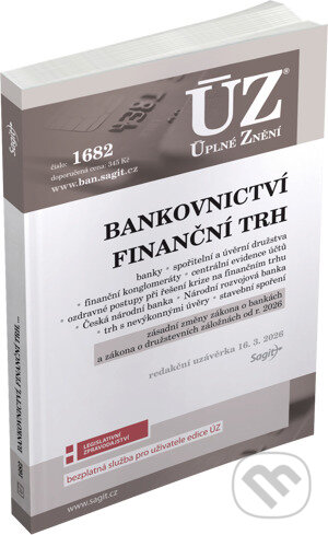 Levně ÚZ č.1682 - Bankovnictví, finanční trh - kniha z kategorie Účtovníctvo a dane