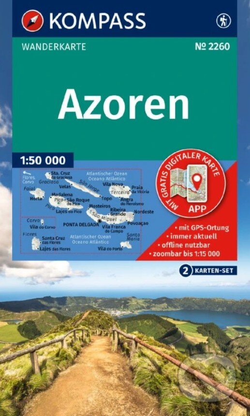 Levně Azoren 1: 50 000