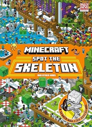 Kniha: Minecraft Spot the Skeleton Search and Find (Mojang AB). HarperCollins, 2026