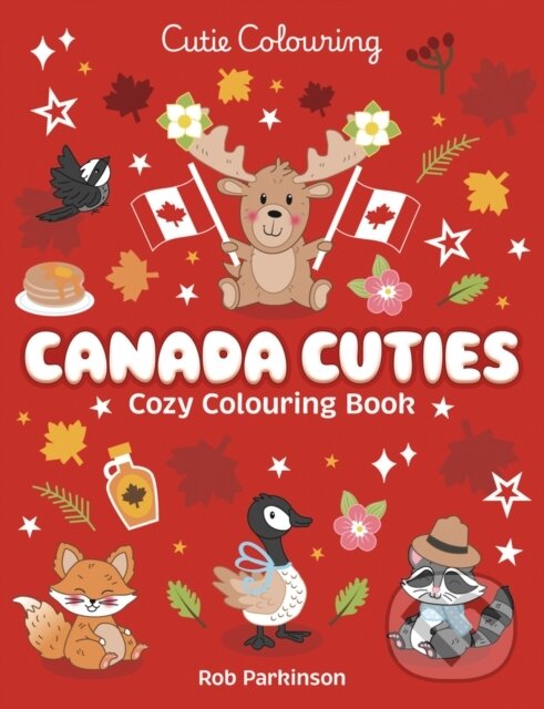 Levně Canada Cuties Colouring Book - Scholastic