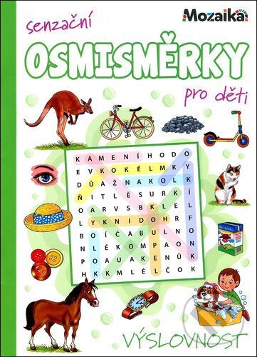 Levně Senzační osmisměrky pro děti: Výslovnost - kniha z kategorie Hlavolamy, doplňovačky, úlohy a hry