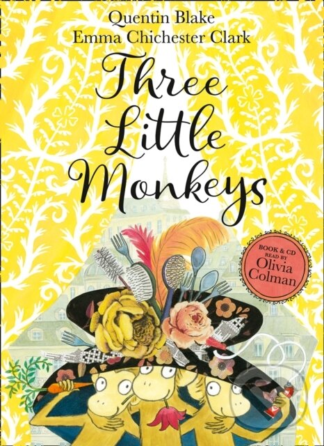Levně Three Little Monkeys (Book & CD) - Quentin Blake - kniha z kategorie Pre deti a mládež