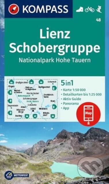 Levně Lienz, Schobergruppe 1: 50 000