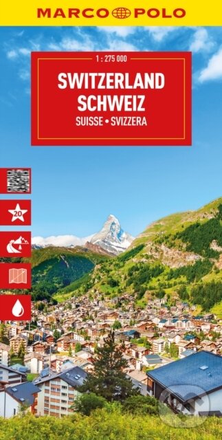 Levně Švýcarsko 1:275 000 / cestovní mapa MARCO POLO - Marco Polo - kniha z kategorie Mapy a cestovanie