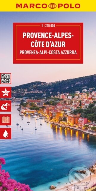 Levně Provence-Alpes-Côte d´Azur 1:275 000 / cestovní mapa MARCO POLO - kniha z kategorie Mapy a cestovanie