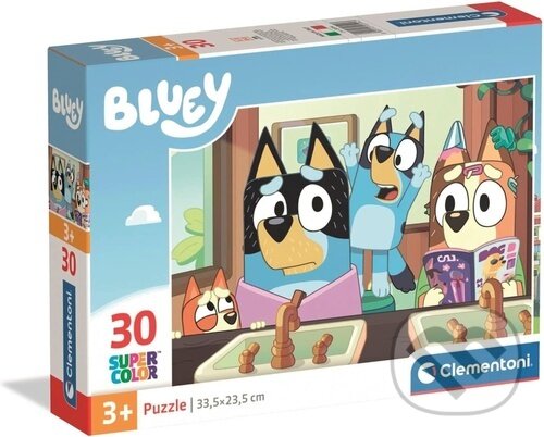 Puzzle: Puzzle Bluey 30 dílků (2026) (Clementoni). Clementoni, 2026