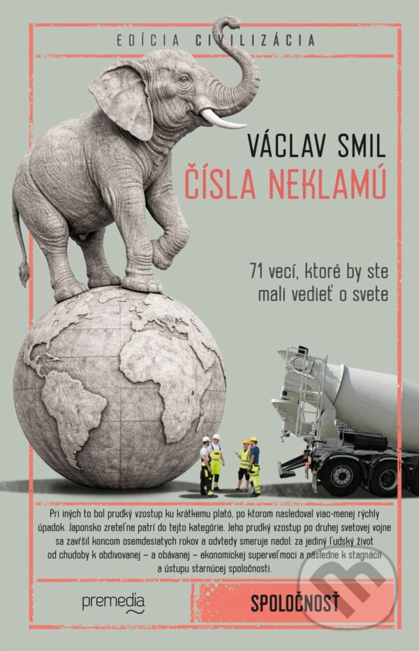 Kniha: Čísla neklamú (Vaclav Smil). Premedia, 2026