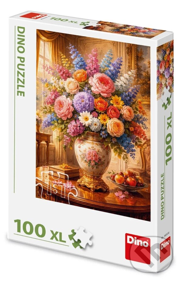 Levně Puzzle 100XL: Květinové zátiší - puzzle z kategorie Do 500 dielikov