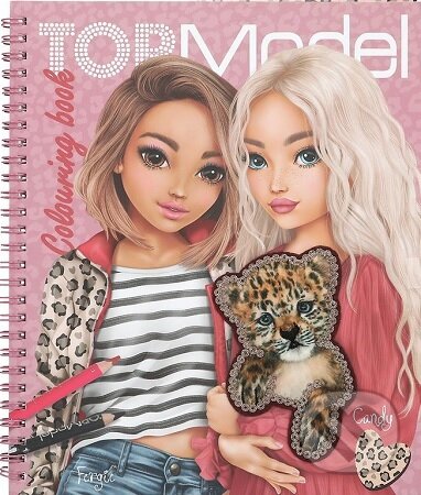 Levně Top Model LeoHeart - Kreatívna omaľovánka s nálepkami - kniha z kategorie Omaľovávanky