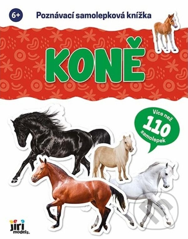 Poznávací samolepková knížka: Koně (Více než 110 samolepek)