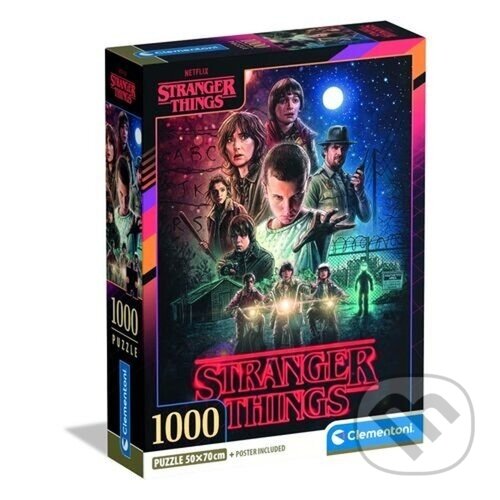Puzzle: Puzzle Stranger Things S01 1000 dílků (Clementoni). Clementoni, 2026