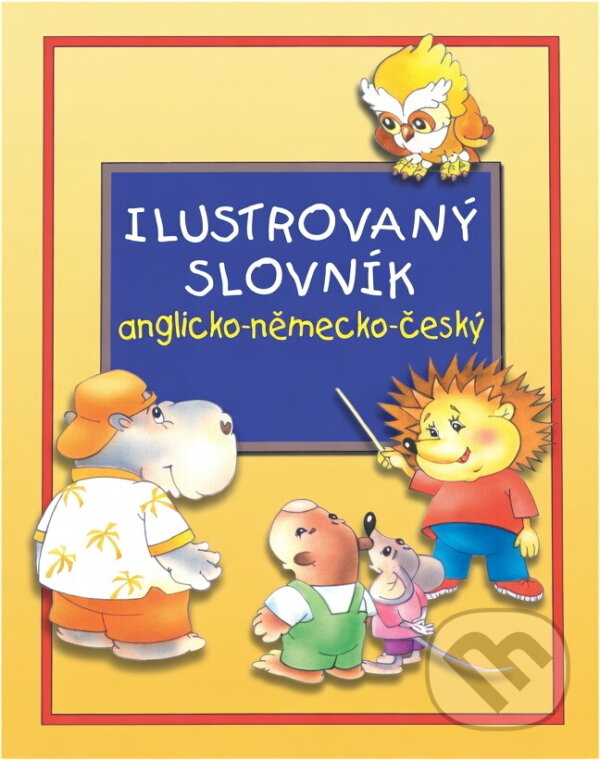 Kniha: Ilustrovaný slovník anglicko-německo-český (Andriej Melnikow). Junior, 2002