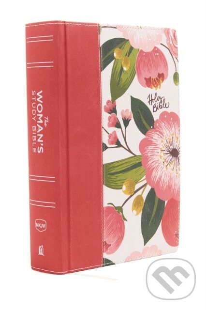 Levně NKJV, The Woman's Study Bible, Cloth over Board, Pink Floral, Red Letter, Full-Color Edition, Thumb Indexed - kniha z kategorie Filozofia