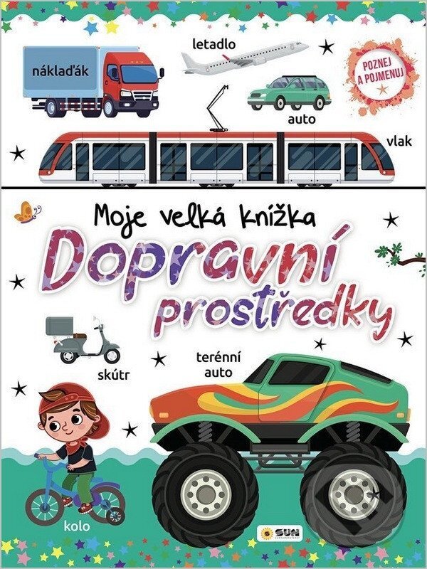 Levně Moje velká knížka Dopravní prostředky (Poznej a Pojmenuj) - kniha z kategorie Naučné knihy