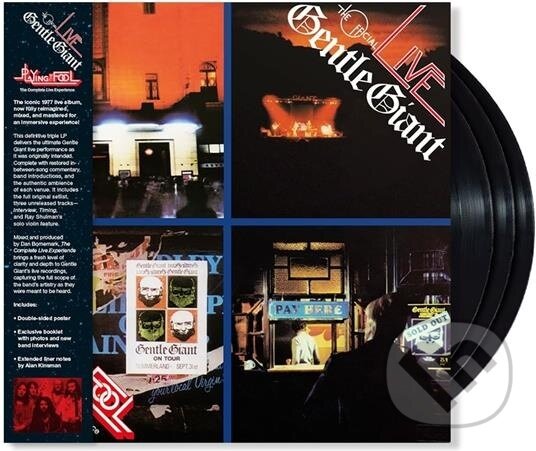 Levně Gentle Giant: Playing The Fool - The Complete Live Experience