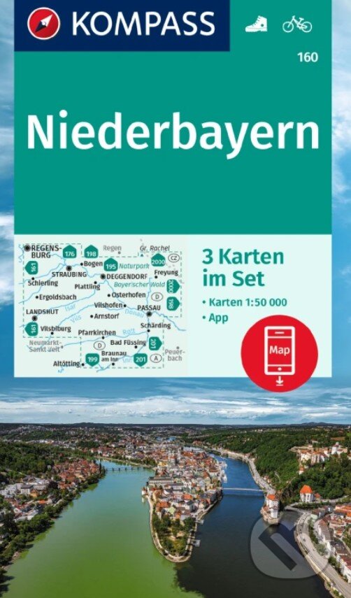 Levně Niederbayern 1: 50 000