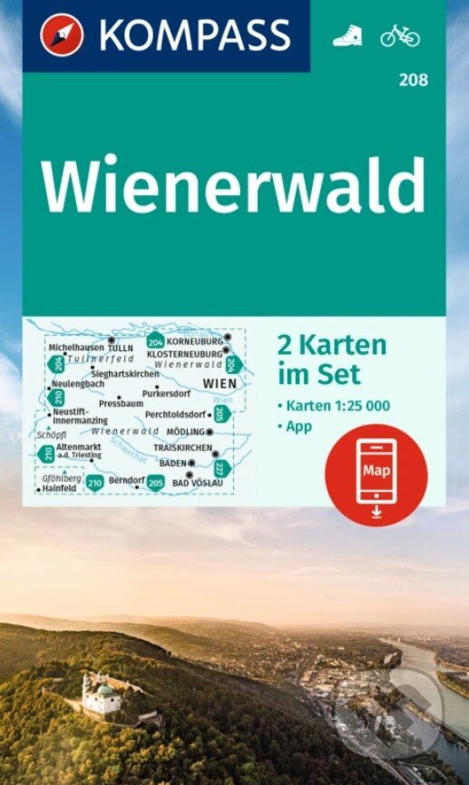 Levně Wienerwald 1: 25 000
