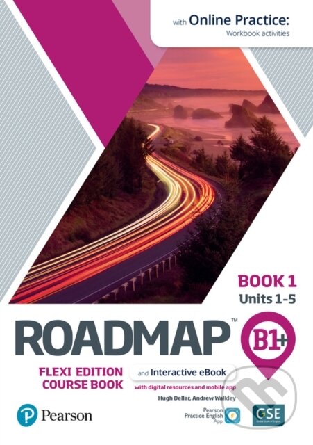 Levně Roadmap B1+ Flexi Course Book 1 withand Online Practice