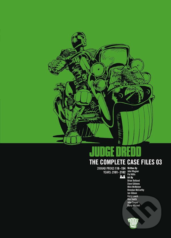 Levně Judge Dredd: The Complete Case Files 3 - John Wagner, Pat Mills - kniha z kategorie Komiksy