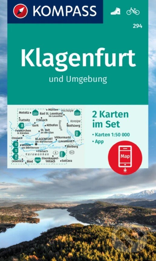 294 Klagenfurt und Umgebung 1: 50 000