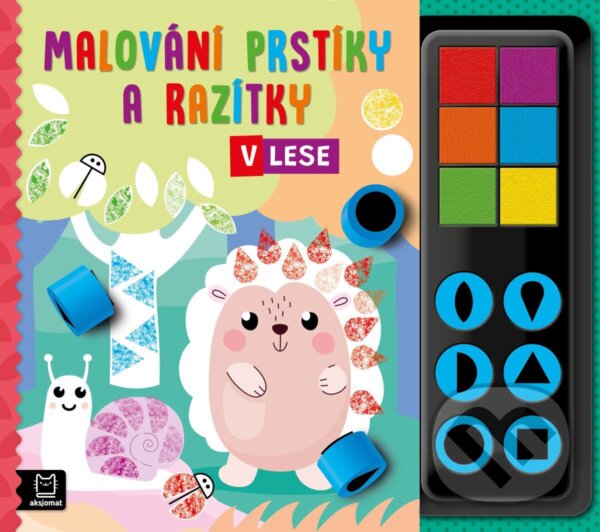 Malování prstíky a razítky V lese -  Agata Kaczyńska