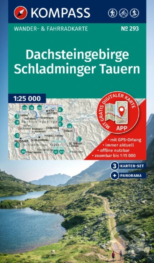 293 Dachsteingebirge, Schladminger Tauern 1: 25 000