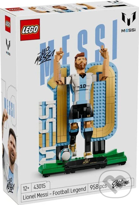 Levně LEGO® Editions 43015 Lionel Messi (Futbalová legenda) - hra z kategorie Pre chlapcov
