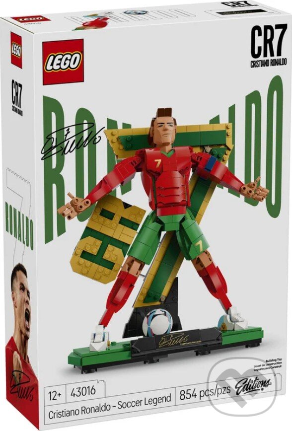 Levně LEGO® Editions 43016 Cristiano Ronaldo (Futbalová legenda) - hra z kategorie Ostatné