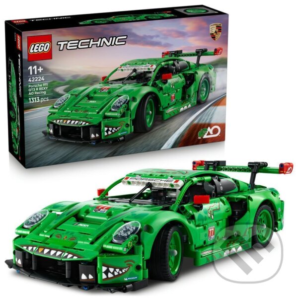 Levně LEGO® Technic 42224 Auto Porsche 911 GT3 R REXY AO Racing - hra z kategorie Technic