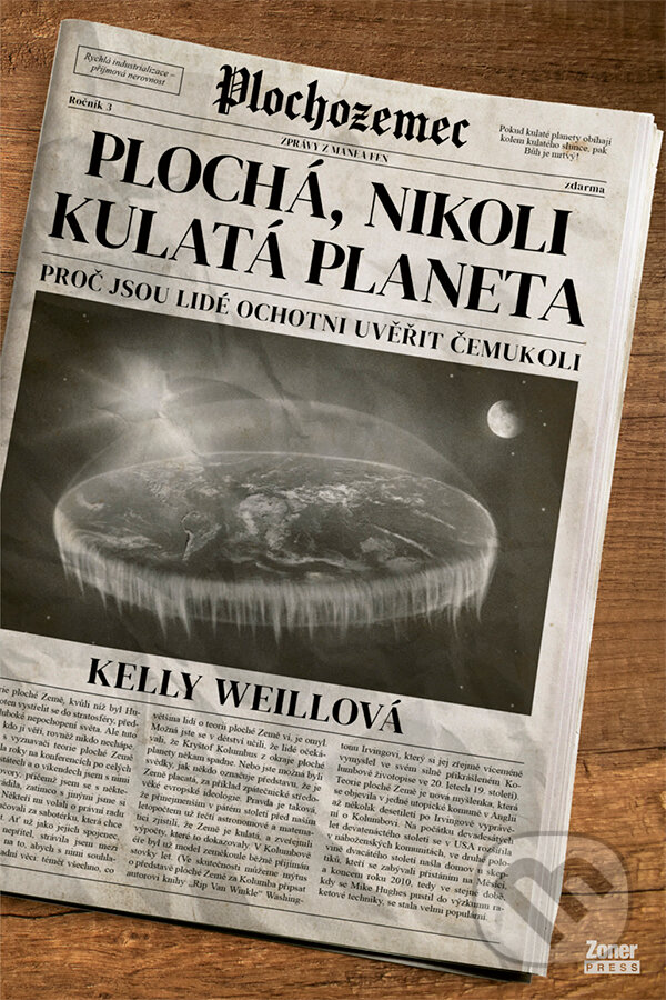 E-kniha: Plochá, nikoli kulatá planeta (Kelly Weill). , 2023