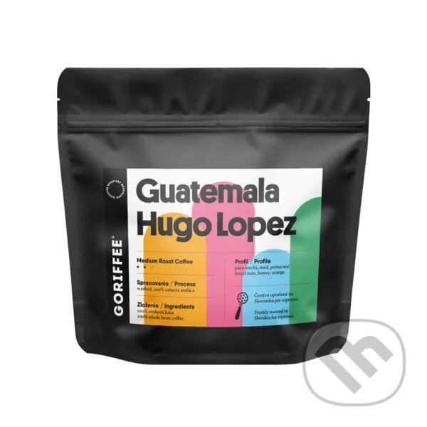 Kávy a čaje: Guatemala Hugo Lopez Washed 250 g (Goriffee). Goriffee, 2025