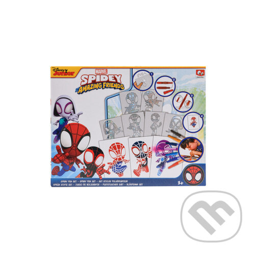 Kniha: Malování s foukacími fixami Spidy (Merch). Merch, 2026