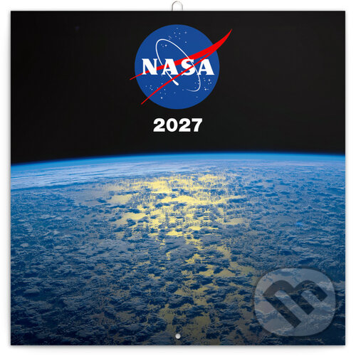 NOTIQUE Nástenný poznámkový kalendár NASA 2027