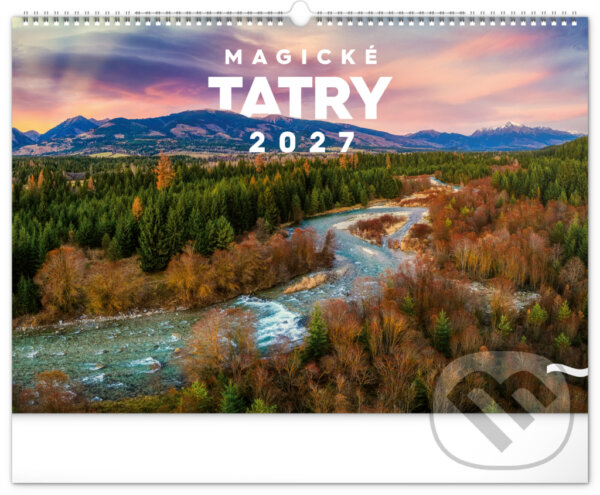 NOTIQUE Nástenný kalendár Magické Tatry 2027 (univerzálne kalendárium),NOTIQUE Nástenný kalendár Magické Tatry 2027 (univerzálne kalendárium)