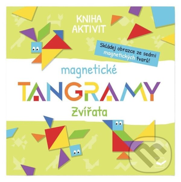 Kniha aktivit magnetické TANGRAMY Zvířata