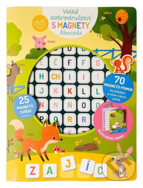 Velké dobrodružství s magnety Abeceda