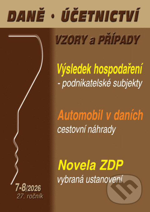 DÚVaP č. 7-8 / 2026 - Výsledek hospodaření podnikatelských subjektů