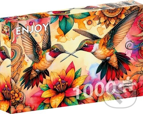 Enjoy puzzle Útočiště kolibříků 1000 dílků