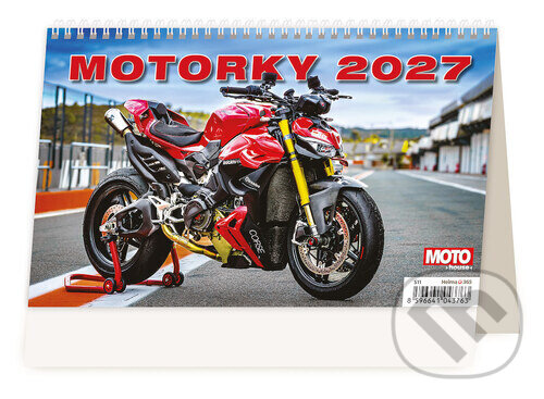 Stolní kalendář 2027 Helma Motorky