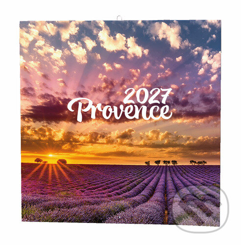 Provence 2027 - nástěnný kalendář (Baloušek). Baloušek, 2026