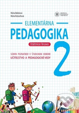 Kniha: Elementárna pedagogika 2 (Mária Belešová). Univerzita Komenského Bratislava, 2025